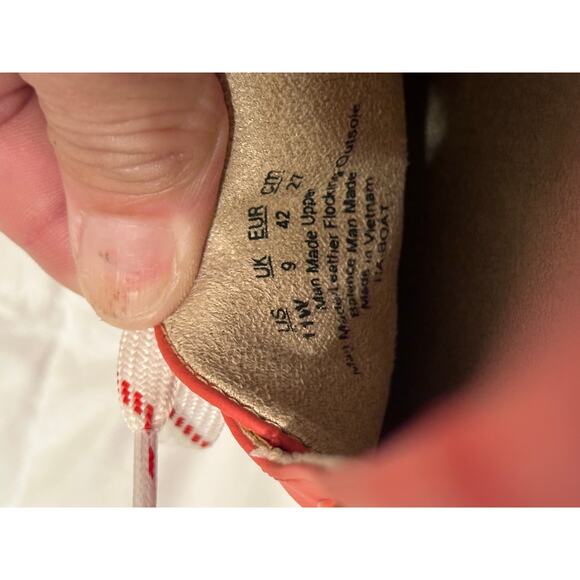 SOUL Naturalizer Women's Orange Tia-Boat Hybrid Sport Boat Shoes Size 11W - Picture 12 of 13